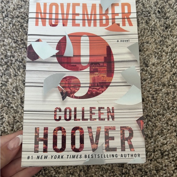 Barnes & Noble Other - Barnes & Noble November 9 by Colleen Hoover - Orange and White Cover